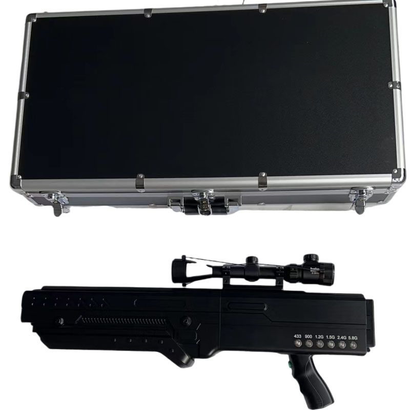  三门手持便携式枪型低空防御反制六通道A型